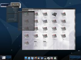 Transparencies, Glass Finishes, Shadows, Blurs and more are available for most Linux distros!