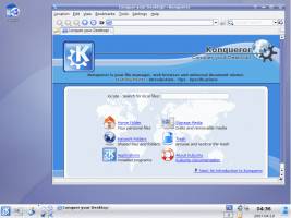 Kubuntu Live CD Desktop
