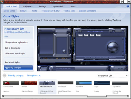 WINDOWBLINDS 7.4 BUILD 320 DOWNLOAD FREE - CUSTOMIZE THE LOOK AND
