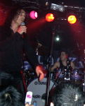  Gio and fill-in drummer Rob  Black Majesty in Sydney, 10th July 2004  [[Click for Larger Image]]