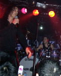  Gio and fill-in drummer Rob  Black Majesty in Sydney, 10th July 2004  [[Click for Larger Image]]