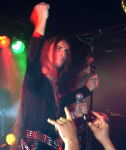  Danny Cecati of EYEFEAR joins Black Majesty in Sydney, 10th July 2004  [[Click for Larger Image]]