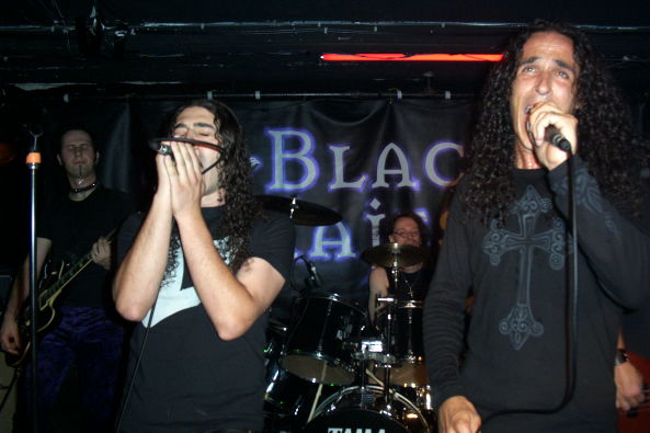 Silvio and Gio scream out "Colliding Worlds"