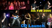 Click for pics from our Official CD Launch at The Espy's Gershwin Room on Friday 4th February 2005!