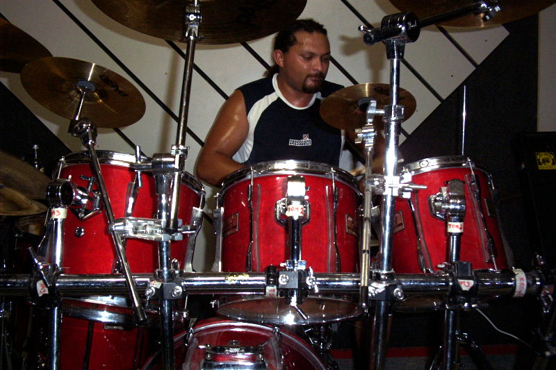 Zain at rehearsal (31 Jan 2005)